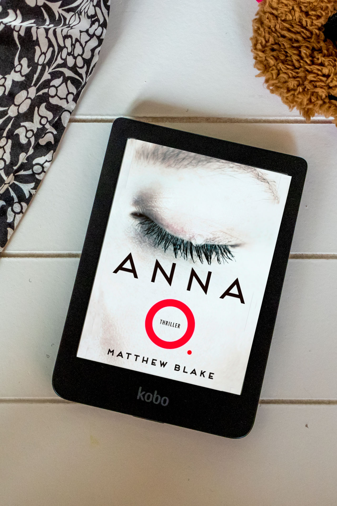 E-reader met cover van Anna O.